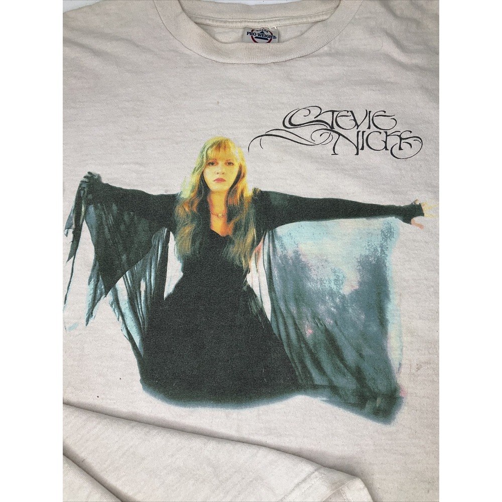 Vintage Stevie Nicks Shirt 2XL Gold Dust Tour 2005 Graphic Tee Concert Y2K - Picture 6 of 13